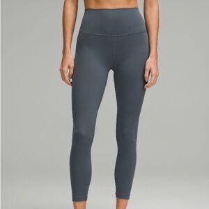 lululemon Align High Rise Pant 25” Leggings - Oil Grey Color - Size 12